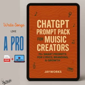 ChatGPT Prompt Pack for Music Creators